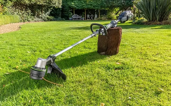 cordless grass trimmer from EGO